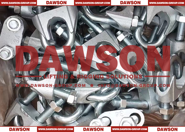 DIN 741 Galv.Clip de cable de alambre de fundici&oacute;n maleable - Dawson Group Ltd. - Fabricante, proveedor y f&aacute;brica de China