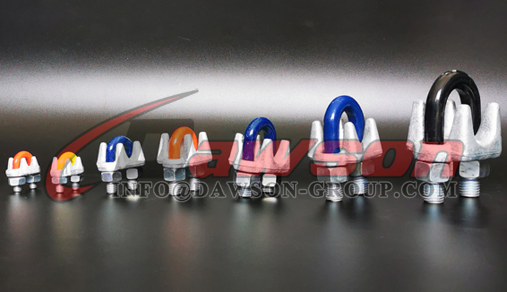 Clips para cable de alambre de alta resistencia forjados tipo americano tipo EE. UU. EN 13411-5 tipo B - Dawson Group Ltd. - Fabricante, proveedor y f&aacute;brica de China