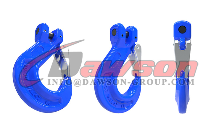 Gancho de eslinga de horquilla DS1004 G100 con pestillo de seguridad para montaje de eslinga de cadena - Dawson Group Ltd. - F&aacute;brica, fabricante, proveedor de China