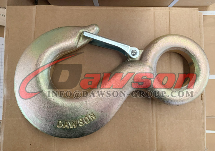 DS156 Nuevo tipo de gancho de elevaci&oacute;n con ojal de acero de aleaci&oacute;n forjado - Dawson Group Ltd. - Fabricante, proveedor y f&aacute;brica de China