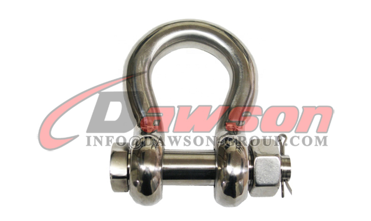 Grillete de arco tipo seguridad de EE. UU. de acero inoxidable, Grillete de arco tipo AISI304 de EE. UU. - Dawson Group Ltd. - F&aacute;brica, fabricante, Su de China