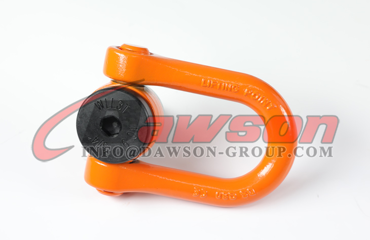 Anel de talha girat&oacute;rio de liga de a&ccedil;o DAWSON G80 para eleva&ccedil;&atilde;o, anel de talha girat&oacute;rio G80, manilha girat&oacute;ria dupla de rosca UNC - Dawson Group Ltd.