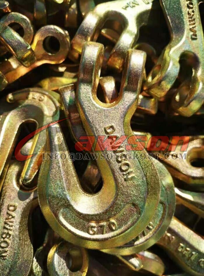 Gancho de agarre de horquilla G70 Grado 70 para cadena de transporte - Dawson Group Ltd. - Fabricante, proveedor de China