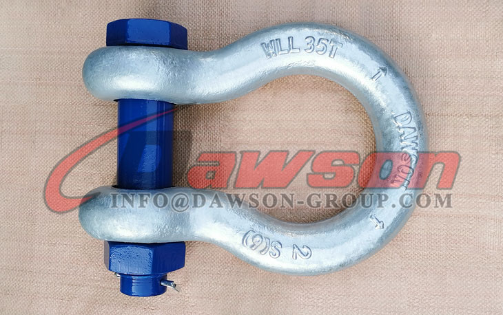 Grillete de arco tipo perno tipo EE. UU. con pasador de seguridad y tuerca, grillete de arco tipo perno S6 - Dawson Group Ltd. - Fabricante, proveedor y f&aacute;brica de China