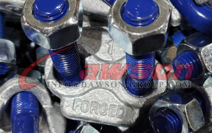 Clips para cable de alambre de alta resistencia forjados tipo americano tipo EE. UU. EN 13411-5 tipo B - Dawson Group Ltd. - Fabricante, f&aacute;brica y proveedor de China