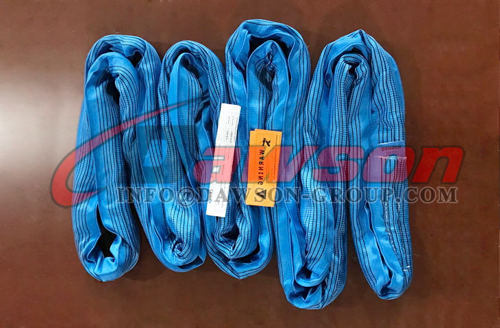 Eslingas redondas de poli&eacute;ster WLL 8T - Dawson Group Ltd. - Fabricante, proveedor y f&aacute;brica de China