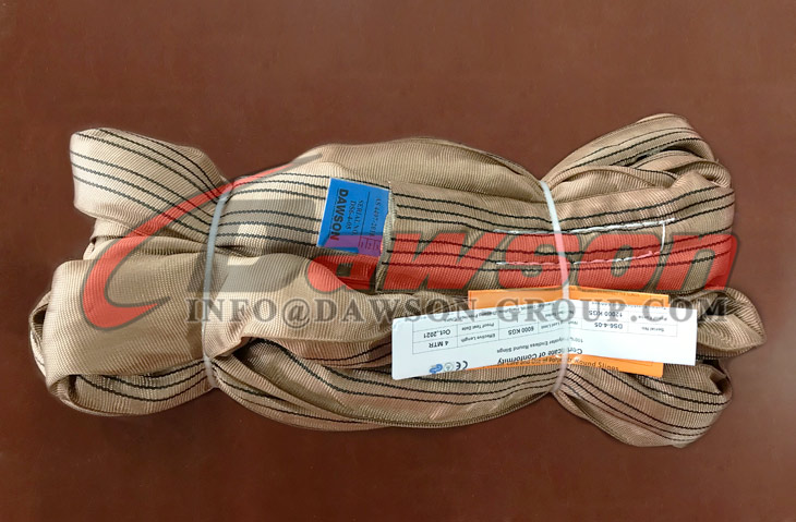 Eslingas redondas de poli&eacute;ster WLL 6T - Dawson Group Ltd. - Fabricante, proveedor de China