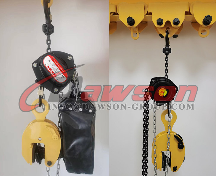 Polipasto de cadena manual DSVR de 360&deg; con cadena manual giratoria, bloques de cadena de elevaci&oacute;n de 360 ​​grados - Dawson Group Ltd. - Fabricante de China