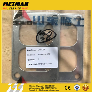 Sdlg Original LG968 Wheel Loader Parts 4110001005170, Weichai Engine Parts Turbo Gasket M1S4295 for Wheel Loader