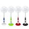 Battery Operated 16 Inch Rechargeable Solar Panel Fan Solar Powered Outdoor Fans Ac Dc Motor