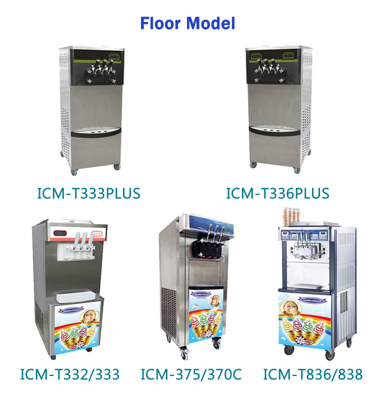 Big Production Commercial Soft Ice Cream Machine