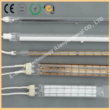 Infrared radiation heating tube, gold-plated heating tube, white-plated heating tube, gold-plated infrared radiator