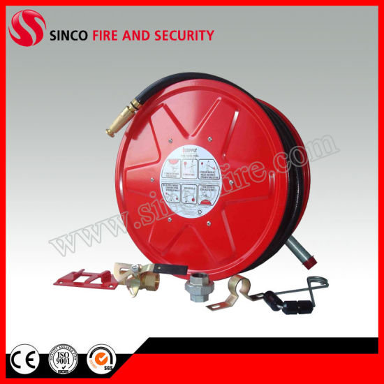 19mm X36m Red Hose Brass Nozzle Fire Hose Reel