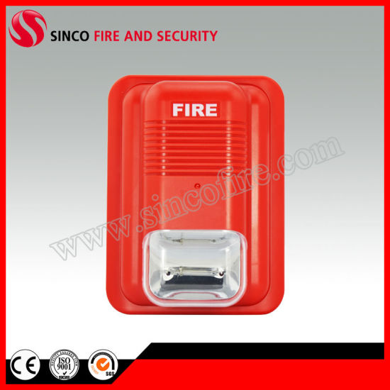 Wired Conventional Sounder Strobe DC 24V Sounds Fire Alarm