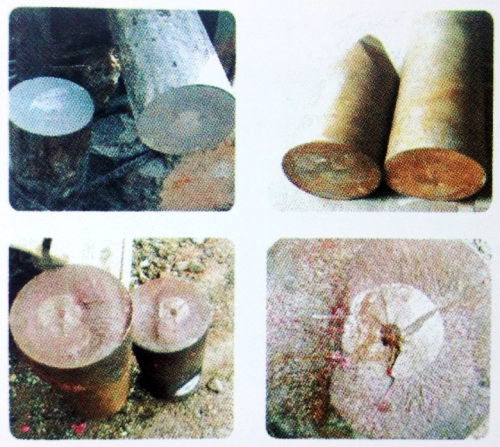 material defect-chisel