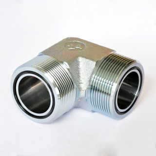 1E9 adaptadores hidráulicos MACHO MACHO 90 ° 90 °