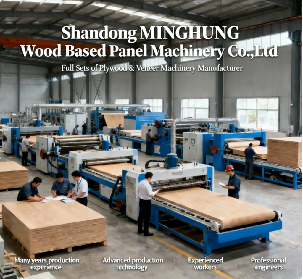 SHANDONG MINGHUNG MESIN PANEL BERBASIS KAYU