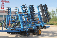 One Pass Application of Combined Land Preparation Machine Disc Harrow for Tractor