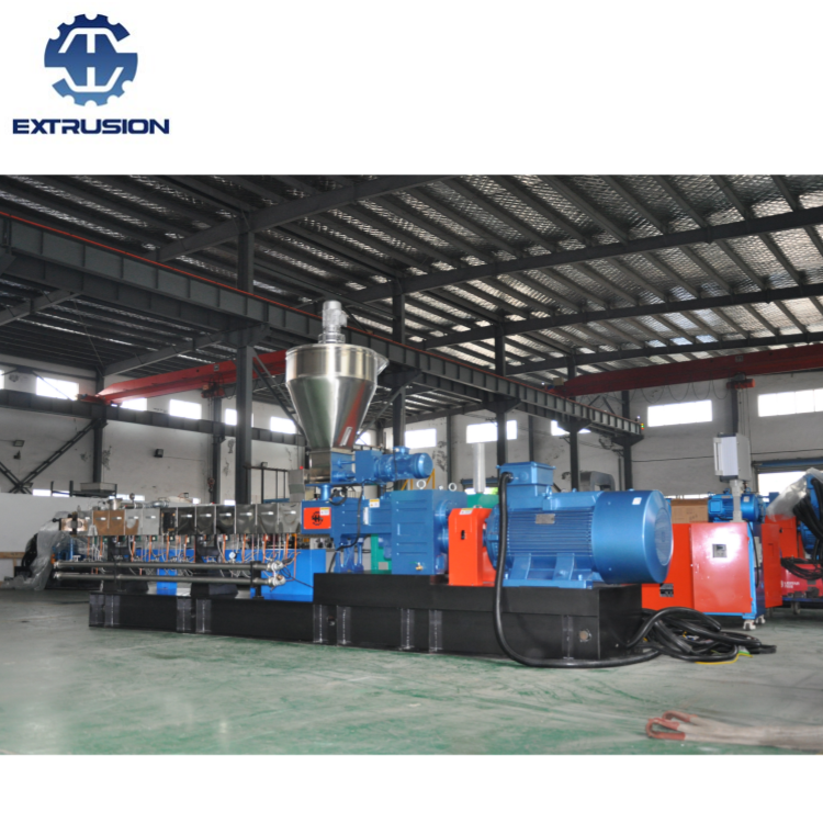 PP/PA+玻纖雙螺桿擠出機組