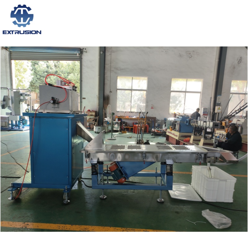 南京海思厂家废旧PET回收双螺杆挤出机 水冷拉条造粒线