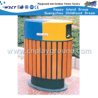 M11-13812高质量木垃圾箱庭院垃圾箱