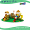 Kindergarten al aire libre combinación de diapositivas de madera infantil para niños jugar (HF-17201)