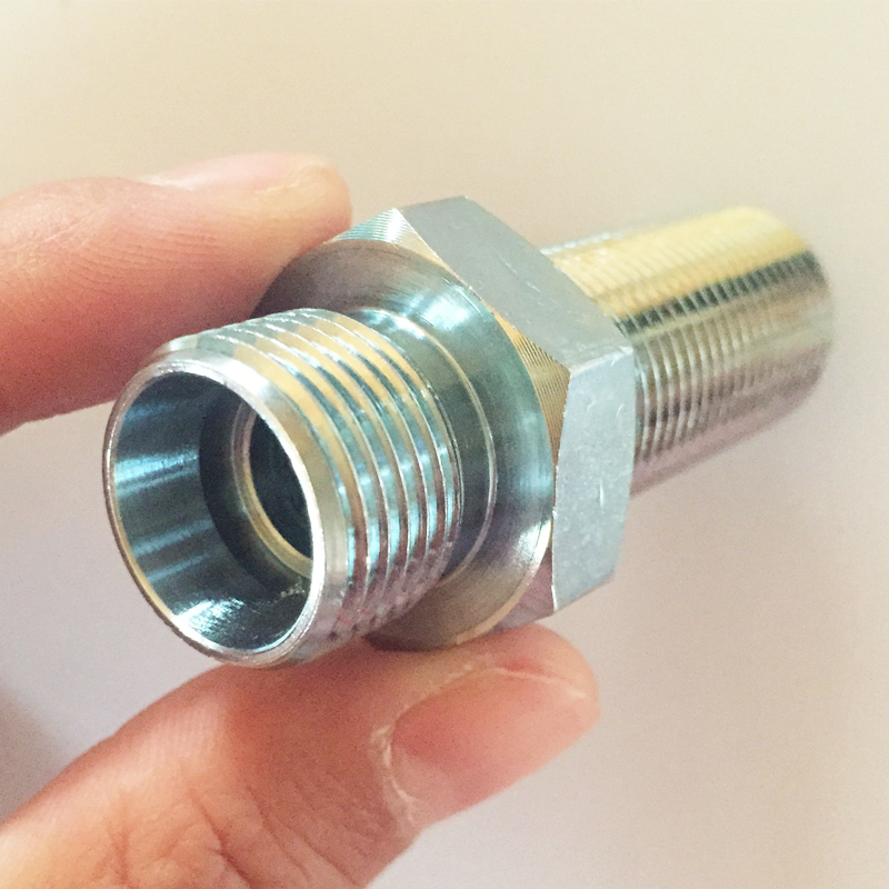 Accesorios hidráulicos de la manguera del adaptador del tabique hermético 6C