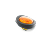 12v 24v 2.5 inch round led marker lights with rubber grommet