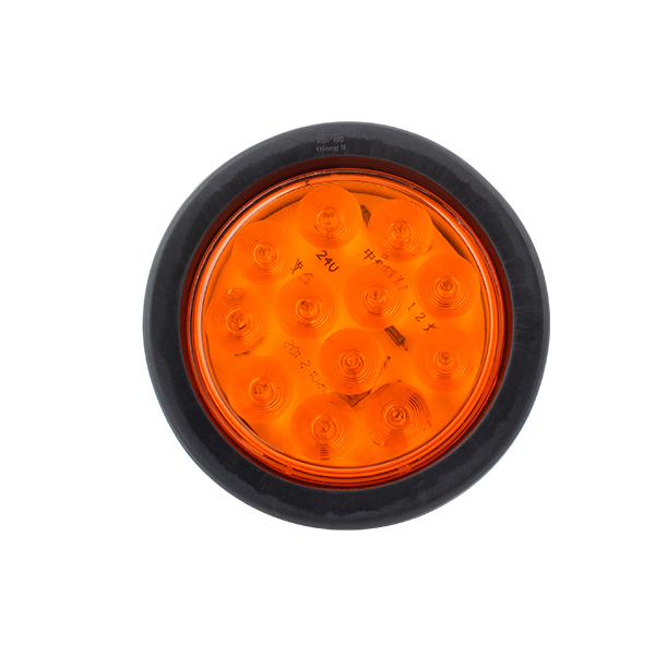 12 LEDs 4” Round Stop Turn Tail Light