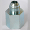 Conector hembra 2405 Extremo del tubo abocardado / extremo hembra del tubo Conector hembra hidráulico SAE 072404