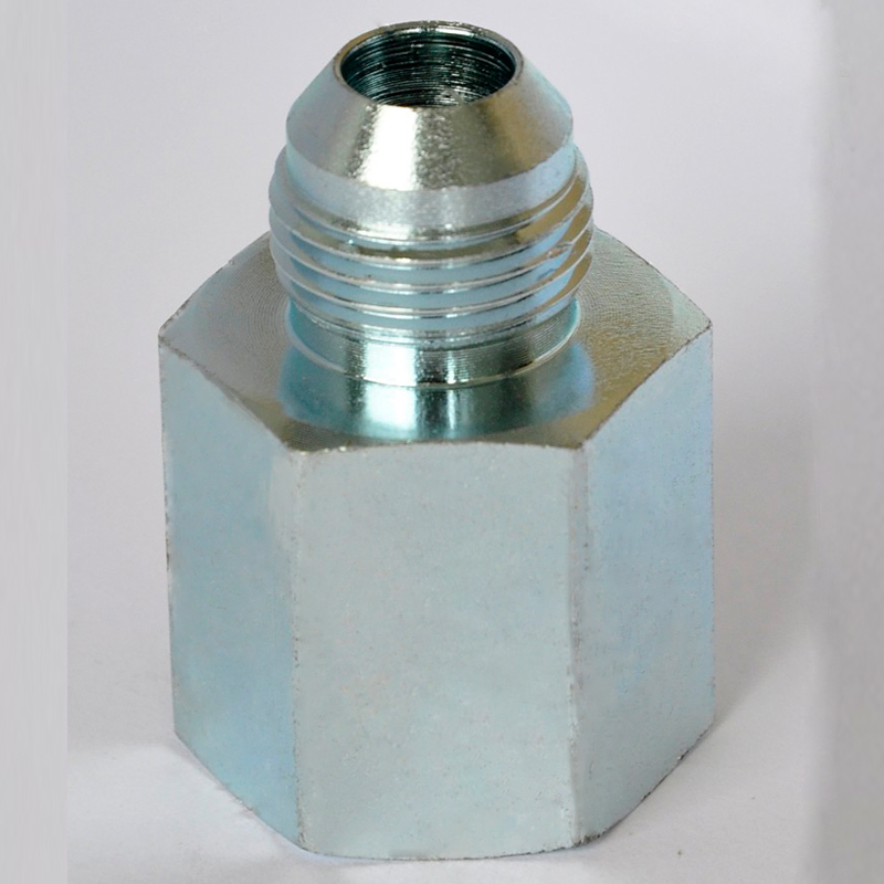Conector hembra 2405 Extremo del tubo abocardado / extremo hembra del tubo Conector hembra hidráulico SAE 072404