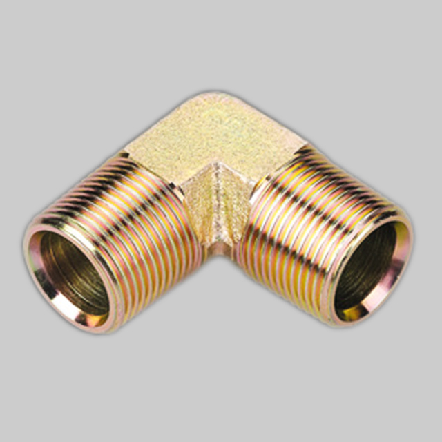 1N9 90 ° NPT MACHO macho rosca npt adaptador de tubería