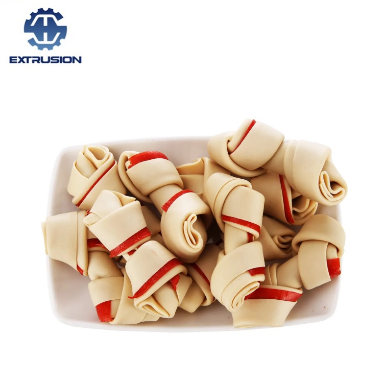 南京海思雙螺桿同向?qū)櫸锸称窋D出機(jī)