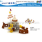 Nuevo diseño al aire libre barco pirata de acero galvanizado para niños juego (HD-3503)