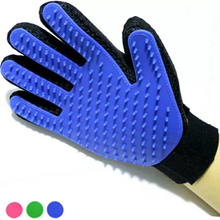 Pet Dog Five Finger Grooming Washing Glove Brush Right Hand Cat Dirt Hair Fur Removal Pet Deshedding Glove 