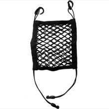 3-Layer Car Mesh Organizer Seat Back Net Bag Barrier of Back Auto Safety Divider Baby Stretchable Storage Bag Universal for Cars