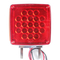 trailer square shape double face led headlight