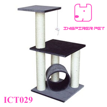 Cat Toy Condo Furniture Scratcher Tree