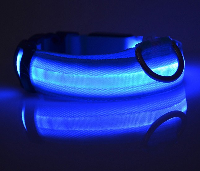 Adjustable LED Flash Pet Dog Training Collar