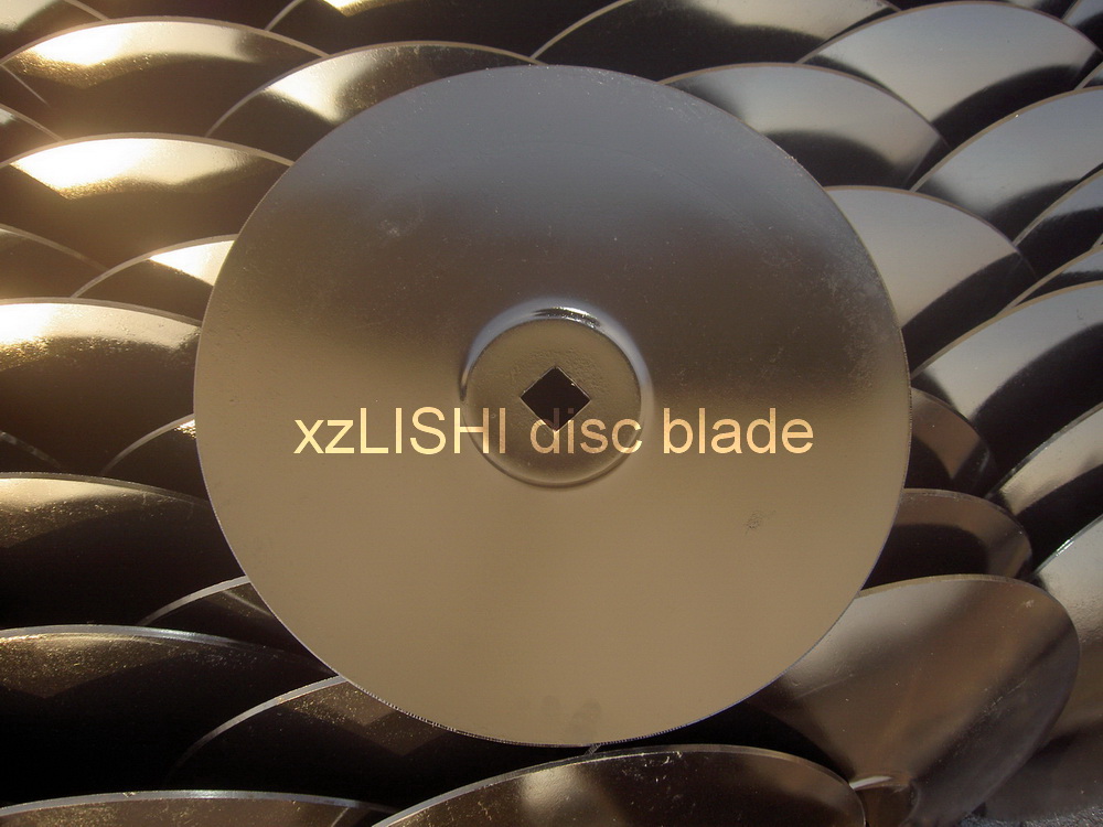 Flat Disc Blade Manufacture Supplier - Round Flat Center, Square Center Hole
