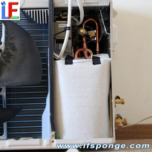 Air conditioning compressor insulation melamine foam