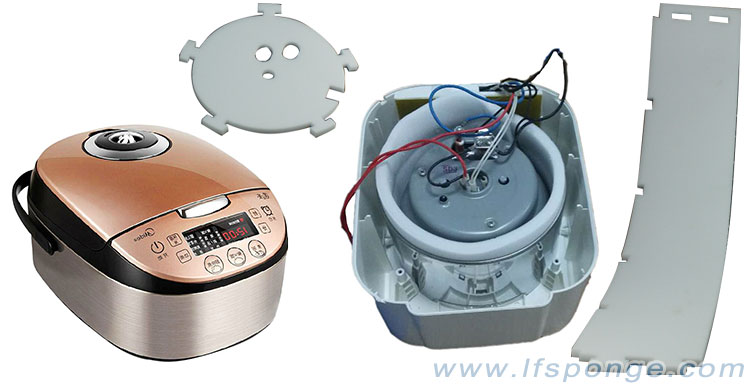 melamine-foam-for-Rice-cooker-insulation-performance-mat mélamine-mousse pour-Rice-cooker performance d'isolation-mat