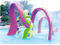 Aqua Game Kids Water Octopus para Parque acuático Playground (HD-7005)