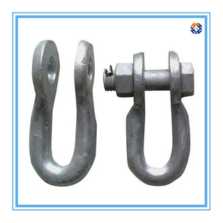 Galvanized Suspension Clamp of Twisted Clevis Steel Spare Parts