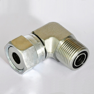 2E9 adaptadores de manguera hidráulica MACHO MACHO 90 ° 90 °