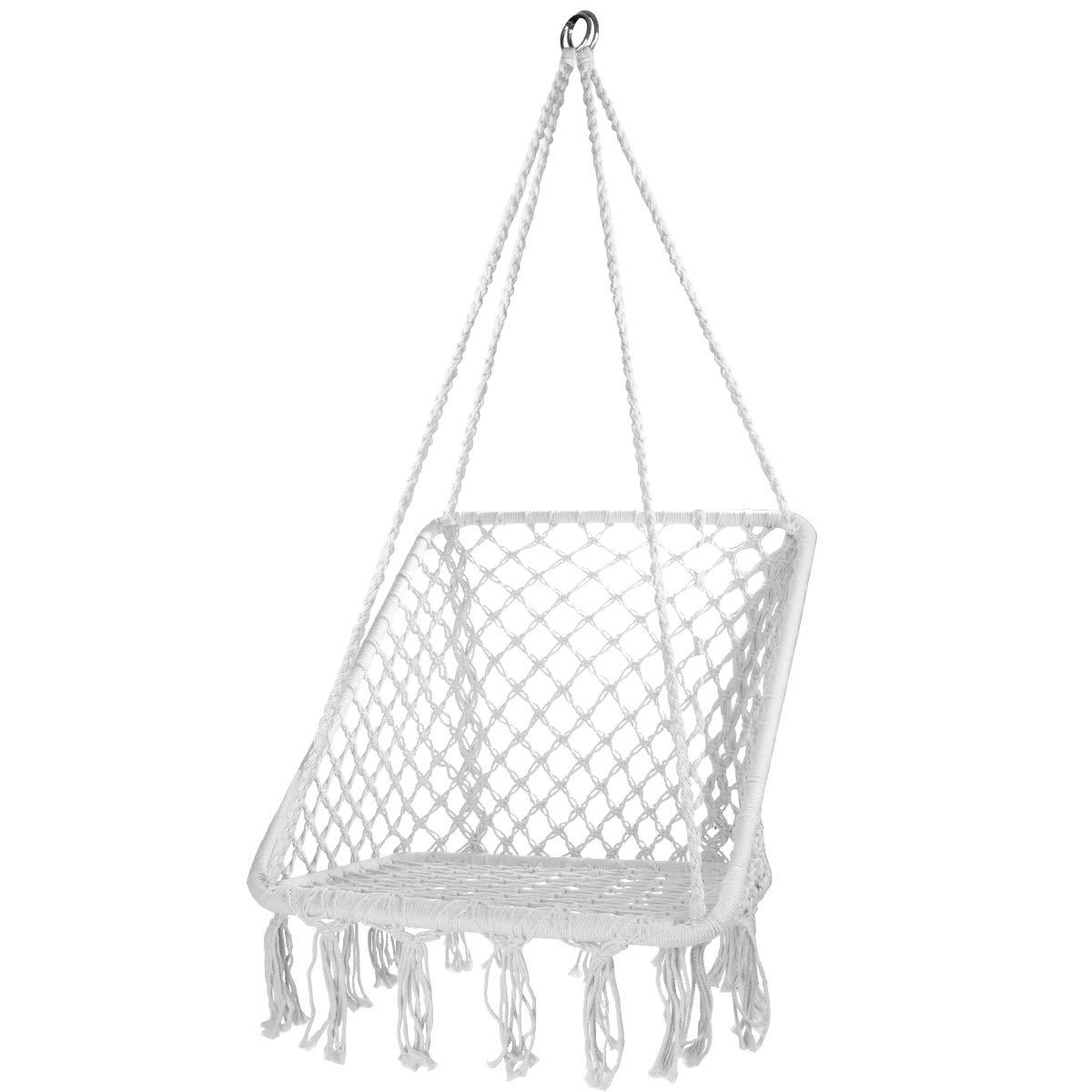 New Square Cotton Rope Swing Hanging Chair Buy outdoor Chair, hanging