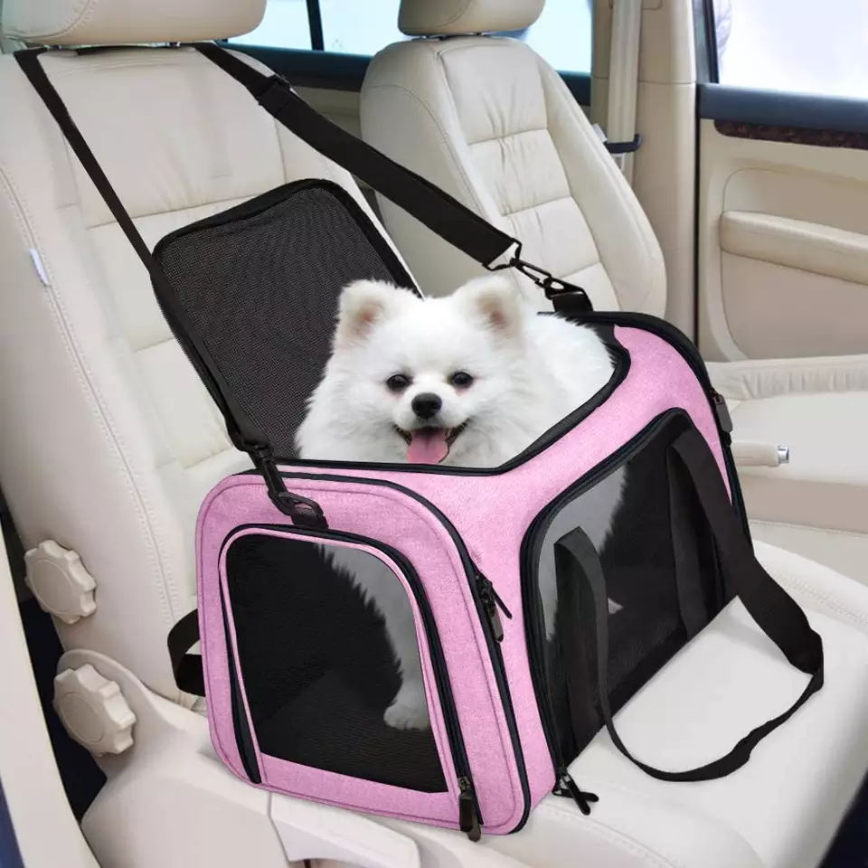 Fashion Pet Carrier Shoulder Tote Dog Travel Bag Special Soft Carrier Is for Pet Transportation Pet Backpack Bag