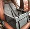 Skybox Dog Pet Elevated Car Seat Carrier Dog Travel Bag Collapsible Pet Booster Car Seat Carrier With Safety Leash and Zipper