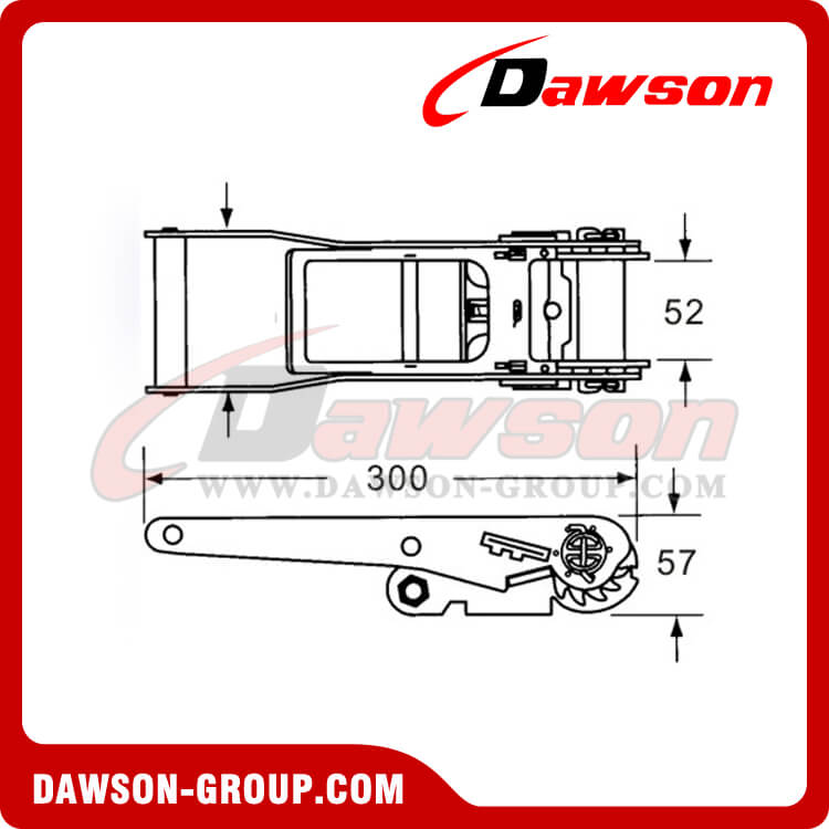 DSRB50512 ラチェット バックル - 中国メーカー サプライヤー