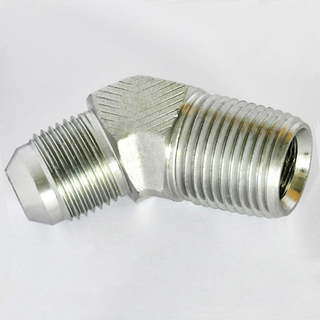 1JN4 45 ° JIC MACHO 74 ° CONE / NPT MACHO hidráulico y neumático